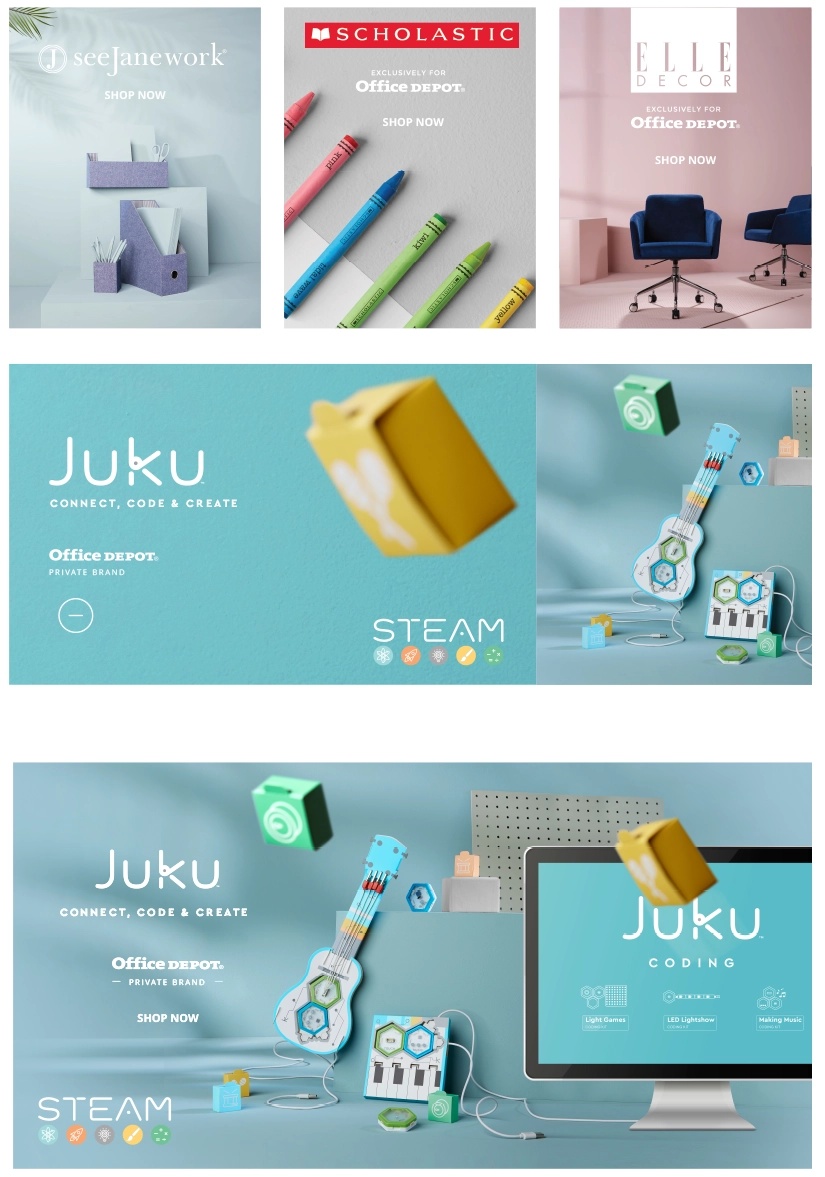 Office Depot JUKU | Web UX/UI